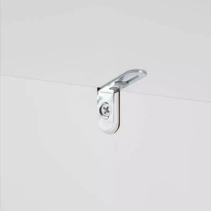 Meuble de rangement étroit pour salle de bain et buanderie à porte simple avec étagères réglables - Blanc