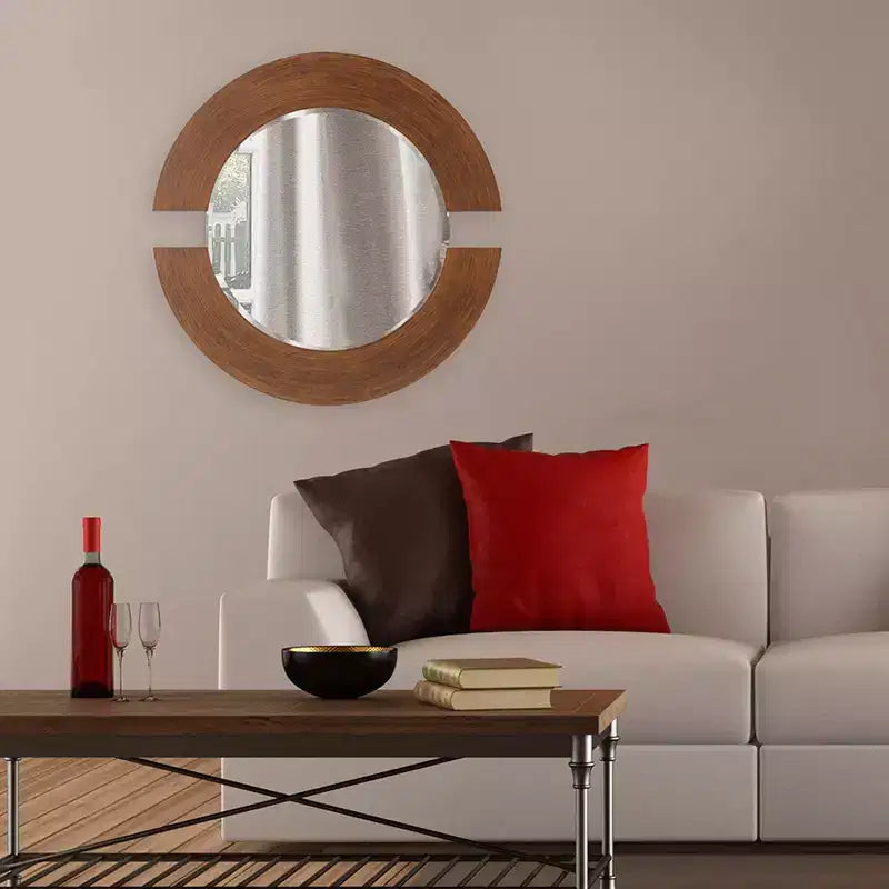 Miroir Mural Rectangulaire 40"x28" Argent : Style Moderne, Cadre en Verre, Fixation Murale, 16,3 kg
