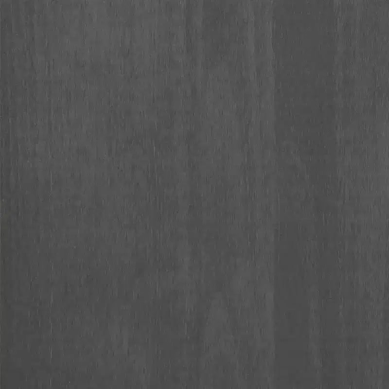 Commode 6 tiroirs en pin massif - Gris foncé