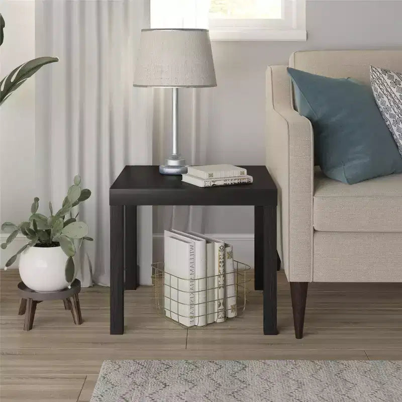 Table d'appoint Parsons - Stratifié PVC, Design Minimaliste