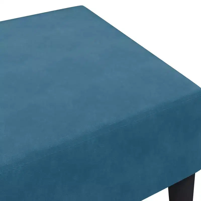 Repose-pieds ottoman moderne en velours - Siège d'appoint compact