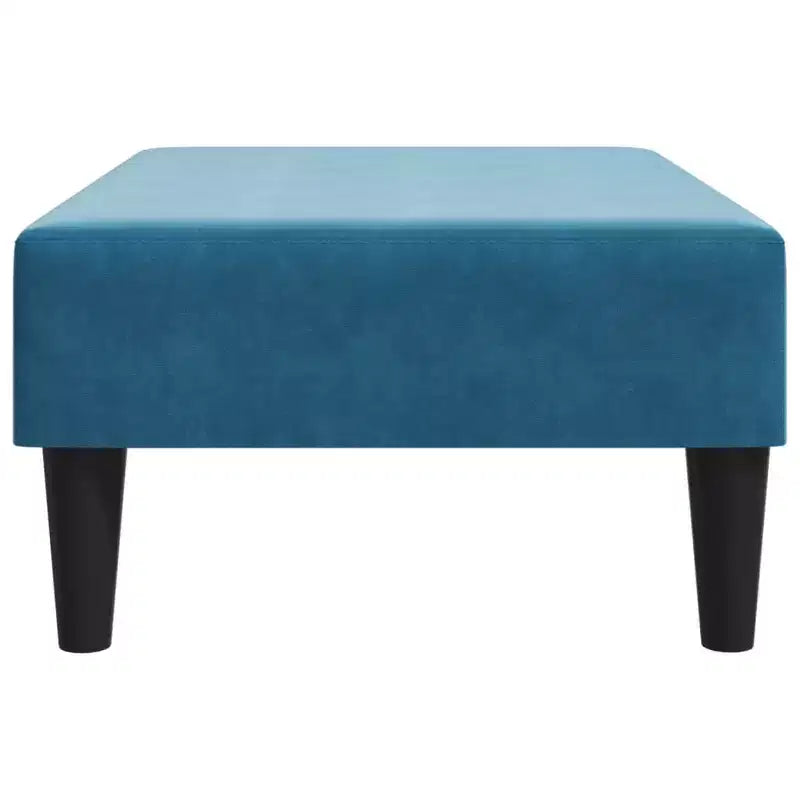 Repose-pieds ottoman moderne en velours - Siège d'appoint compact