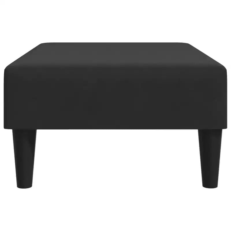 Repose-pieds ottoman moderne en velours - Siège d'appoint compact