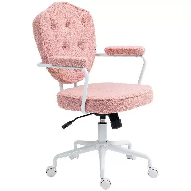 Chaise de vanité rembourrée avec hauteur réglable, chaise pivotante pour bureau à domicile, étude, salle de lecture