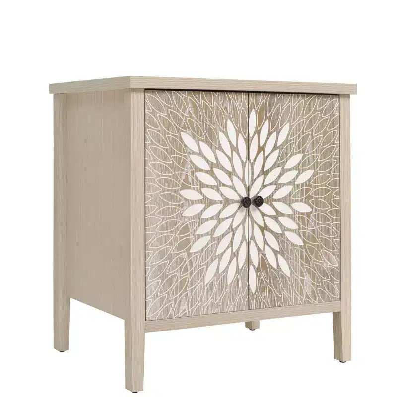 Meuble d'appoint moderne, buffet avec quatre portes à motifs sculptés, meuble de rangement pour cuisine, salle à manger, entrée