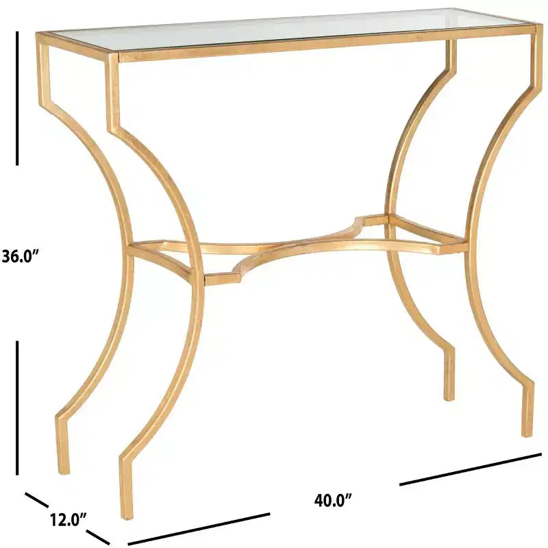 Console Alphonse - FOX2540A - Or - Safavieh Couture